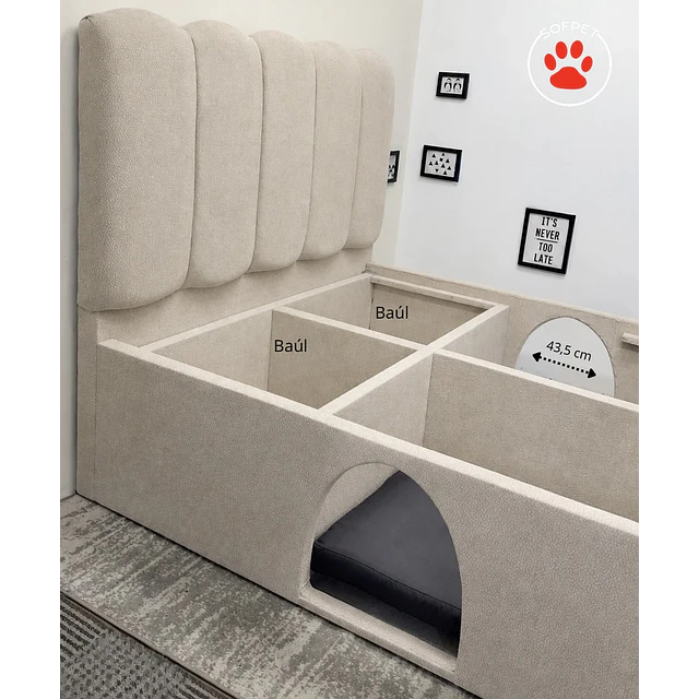 Cama Modelo Holanda para Ti y Tu Mascota 