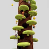 Árbol Rascador para Gatos 