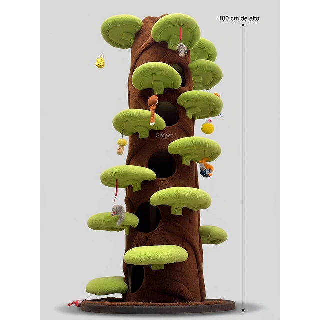 Árbol Rascador para Gatos 