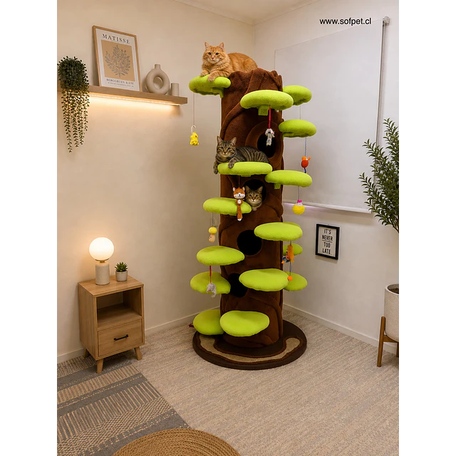 Árbol Rascador para Gatos 