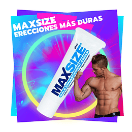 Maxsize pene más duro y firme - crema potenciadora