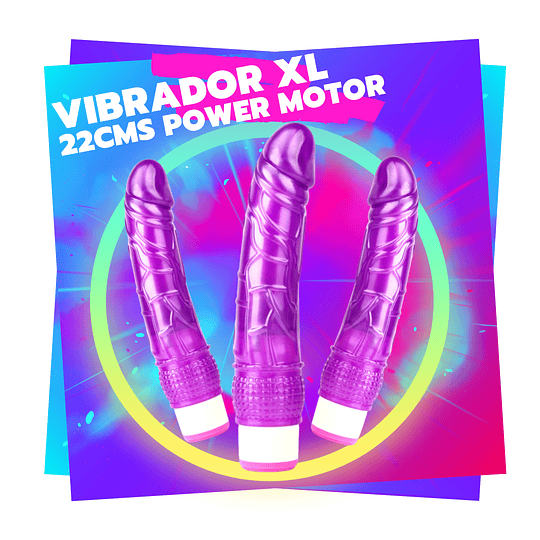 Vibrador XL 20 cms Wild Penetrator PINK velocidades