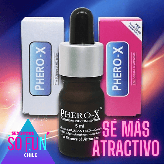 Feromonas PHERO-X para atraer hombres y mujeres 5ml For Woman