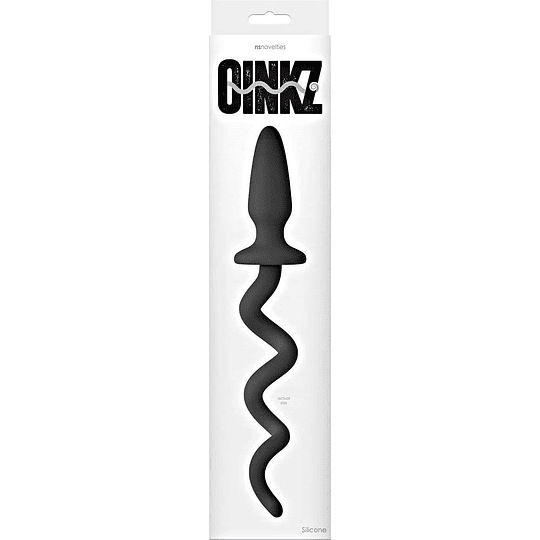 Plug anal 30cms Cola de Cerdo OINKZ Black