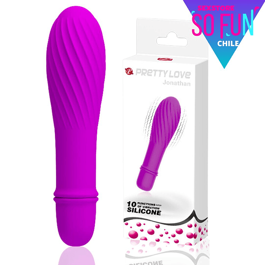 Vibrador Mini Pretty Love Pera - 10 patrones