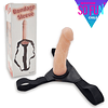 Arnés con Funda para el pene + Dildo realístico PVC StrapON STEEVE