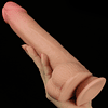 Dildo Piel Masturbable 23 cms LOVETOY Ultra Realista Sliding Skin Dual Layer Flesh
