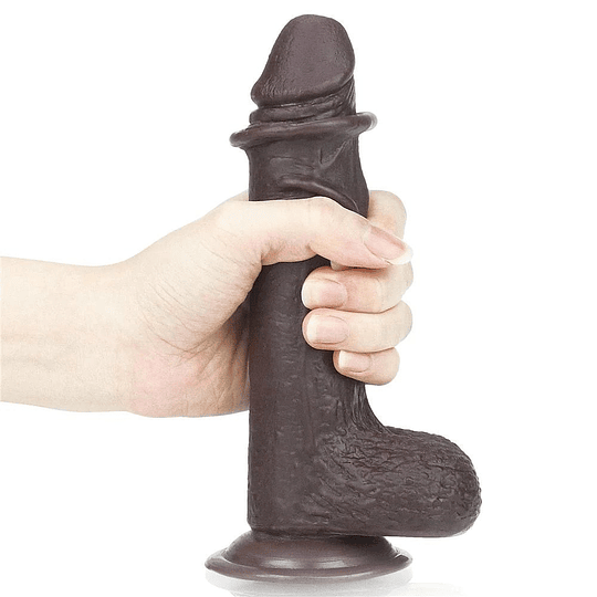 Dildo Piel Masturbable 24.2 cms LOVETOY Ultra Realista Sliding Skin Dual Layer Dong