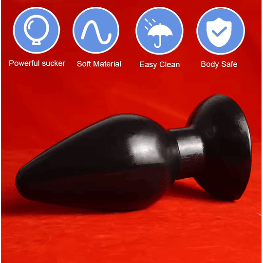 Plug Anal Dilatador GIANT XXXL GRUESO 6,3 cms diametro