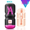 Masturbador Boca realista Vortex Texturizado