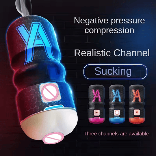 Masturbador Boca realista Vortex Texturizado