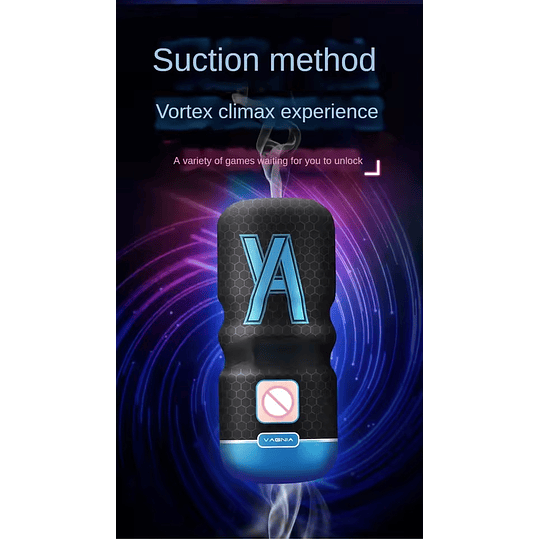 Masturbador Ano realista Vortex Texturizado