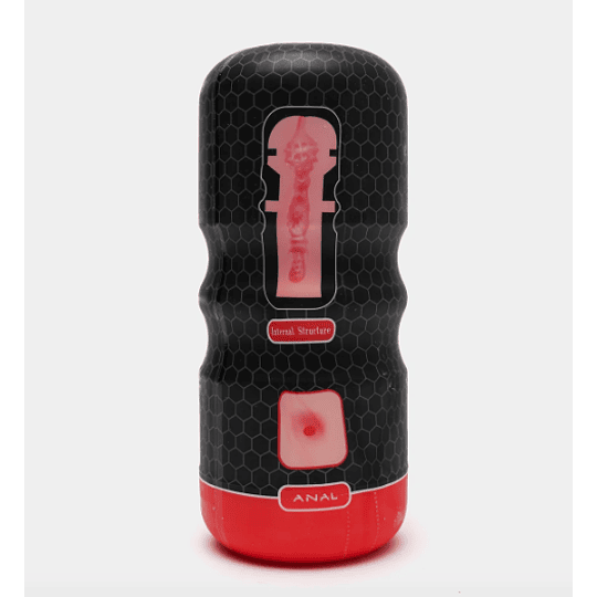 Masturbador Ano realista Vortex Texturizado