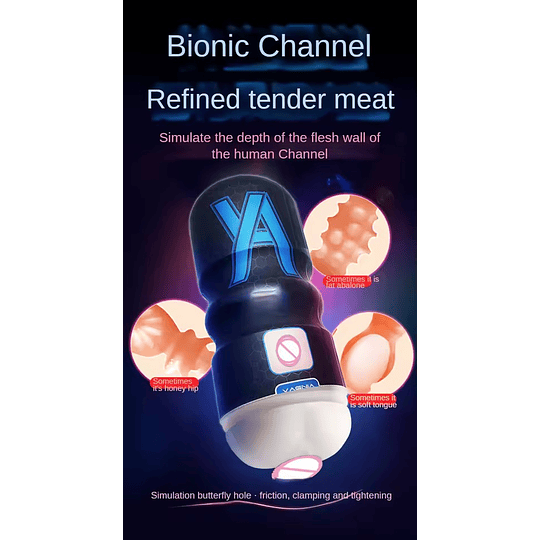 Masturbador Vagina realista Vortex Texturizado