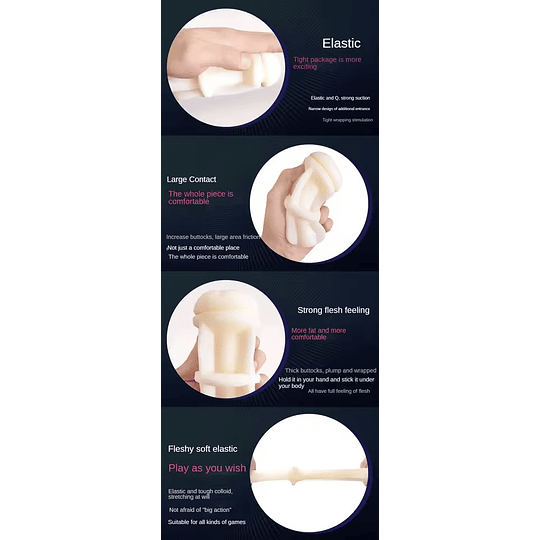 Masturbador Vagina realista Vortex Texturizado