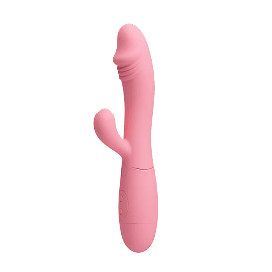 Vibrador Dual USB Recargable Snappy PRO 30 Patrones Pretty Love