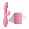 Vibrador Dual USB Recargable Snappy PRO 30 Patrones Pretty Love
