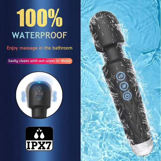 Micrófono vibrador SENSES - USB Recargable 28 patrones de estimulación