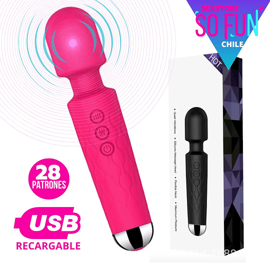 Micrófono vibrador SENSES - USB Recargable 28 patrones de estimulación