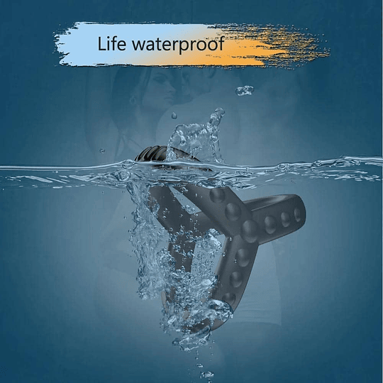 Anillo para el pene DOBLE PROFESIONAL - cockring - retardante 