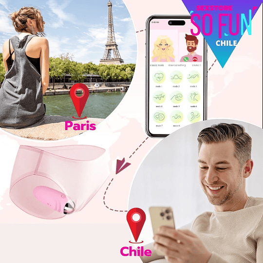 Vibrador Flamen-Go con App Smart USB Recargable