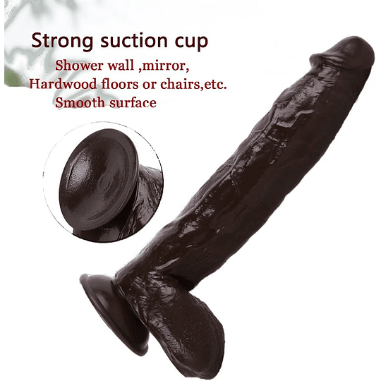 Consolador Exxxtra John 30cms, Dildo Grueso Brown light