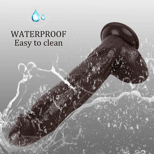 Consolador Exxxtra John 30cms, Dildo Grueso Brown light