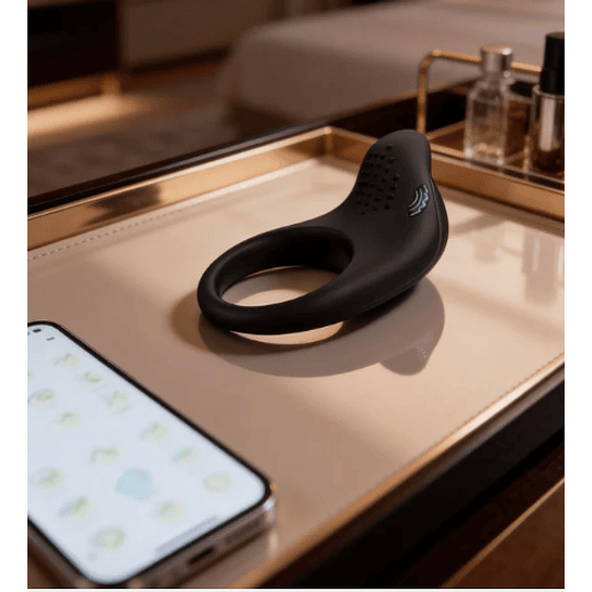 Anillo Vibrador con Control App Smart USB Recargable - MasturbatorPRO