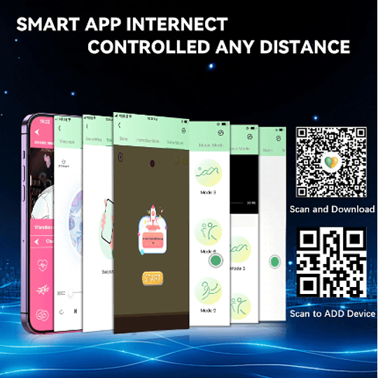 Anillo Vibrador con Control App Smart USB Recargable - MasturbatorPRO