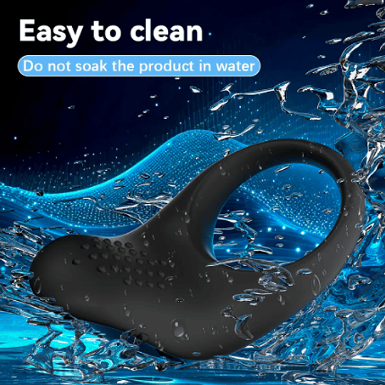 Anillo Vibrador con Control App Smart USB Recargable - MasturbatorPRO