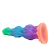 Dildo Monster Bestia Neon 24 CM Luminoso en la oscuridad