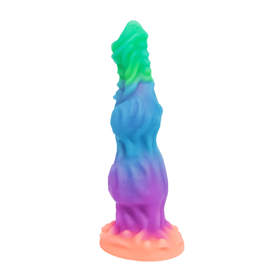 Dildo Monster Bestia Neon 24 CM Luminoso en la oscuridad