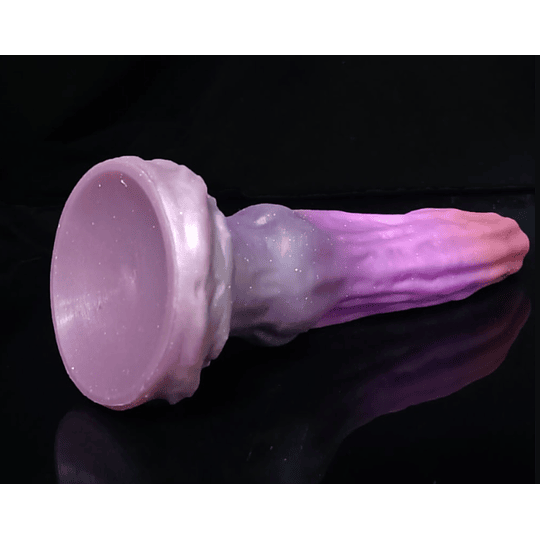 Consolador Dual Lengua y tentaculo 25cms Dildo con Ventosas