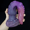 Consolador Dual Lengua y tentaculo 25cms Dildo con Ventosas
