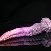 Consolador Dual Lengua y tentaculo 25cms Dildo con Ventosas