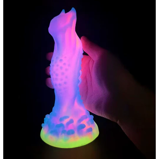 Dildo 20cms Luminoso en la oscuridad Sexy Lumino - Bestial Fantasy