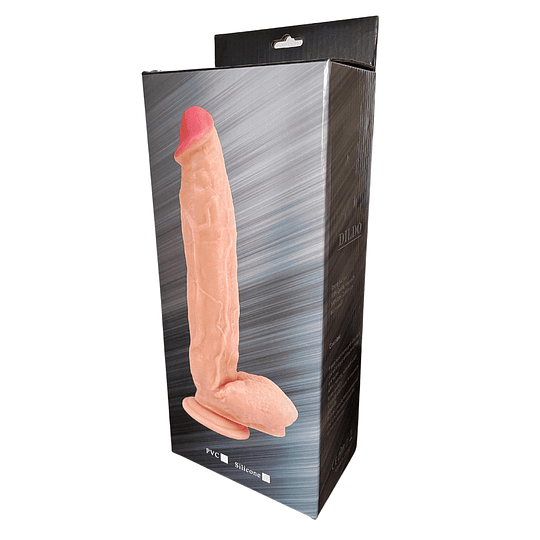 Consolador Exxxtra John 30cms, Dildo Grueso de RoHS Color Piel