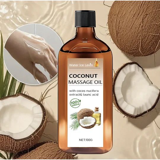Aceite de Masaje Sexual Coconut Oil - Aromaterapia Sensual 100ml