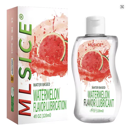 Lubricante DILATADOR ANAL - Comestible Sabor Sandia 120ml - iniciador anal LOVEMAX