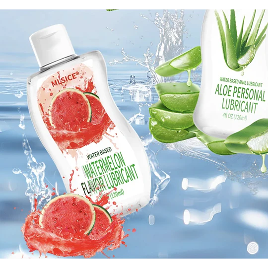 Lubricante DILATADOR ANAL - Comestible Sabor Sandia 120ml - iniciador anal LOVEMAX