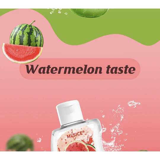 Lubricante DILATADOR ANAL - Comestible Sabor Sandia 120ml - iniciador anal LOVEMAX