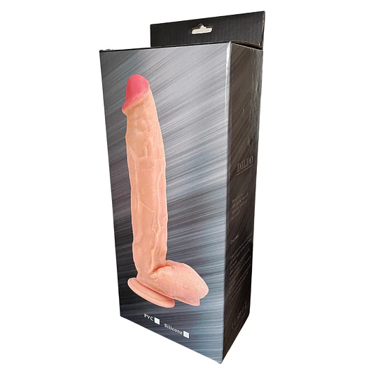 Consolador Exxxtra John 30cms, Dildo Grueso de RoHS Color Piel