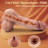 Masturbador y funda 2en1 Vagina Cyberskin Ultra Realista - Pleasure