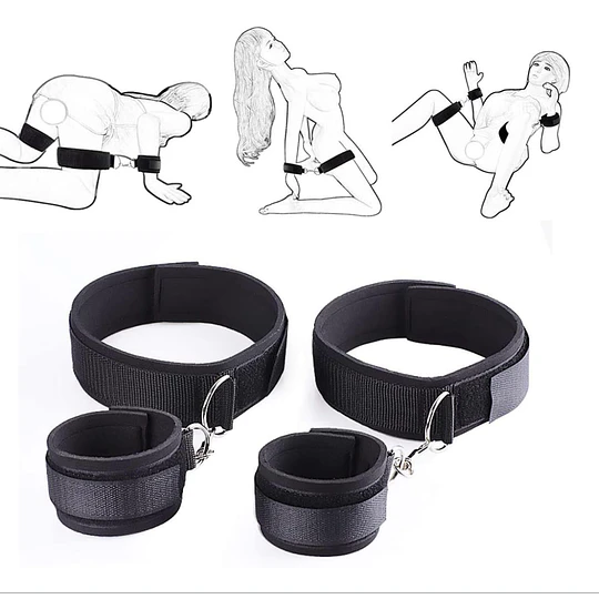 Inmovilizador multiposiciones Muslos y brazos BDSM - BondageXLure
