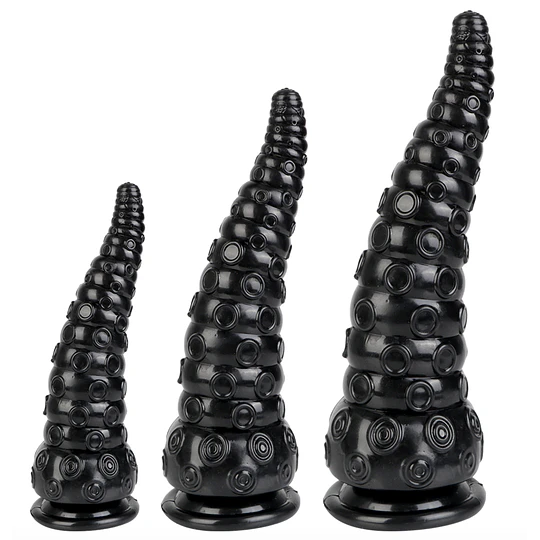 Consolador y Entrenador de Dilatación - Tentáculo Talla M 18 cms con Ventosas