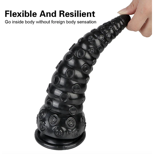 Consolador y Entrenador de Dilatación - Tentáculo Talla L 23 cms con Ventosas