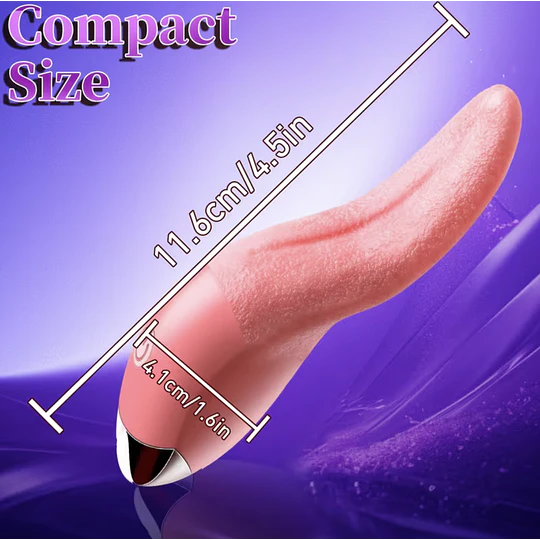 Lengua Vibradora Sensual USB Recargable Magic Sense - 10 patrones estimulación