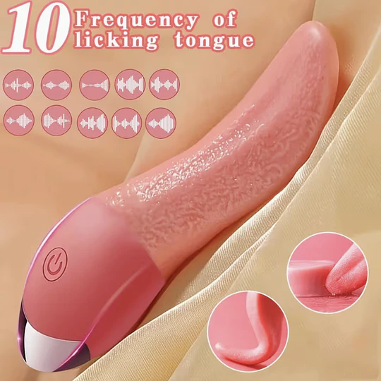 Lengua Vibradora Sensual USB Recargable Magic Sense - 10 patrones estimulación