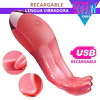Lengua Vibradora Sensual USB Recargable Magic Sense - 10 patrones estimulación