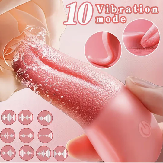 Lengua Vibradora Sensual USB Recargable Magic Sense - 10 patrones estimulación